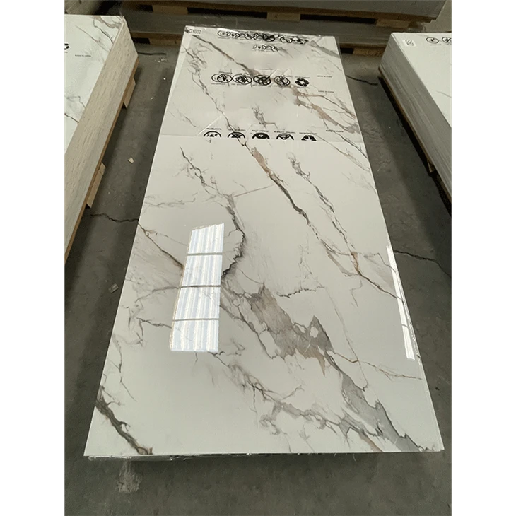 Fast Delivery Embossed PVC Marble Sheet