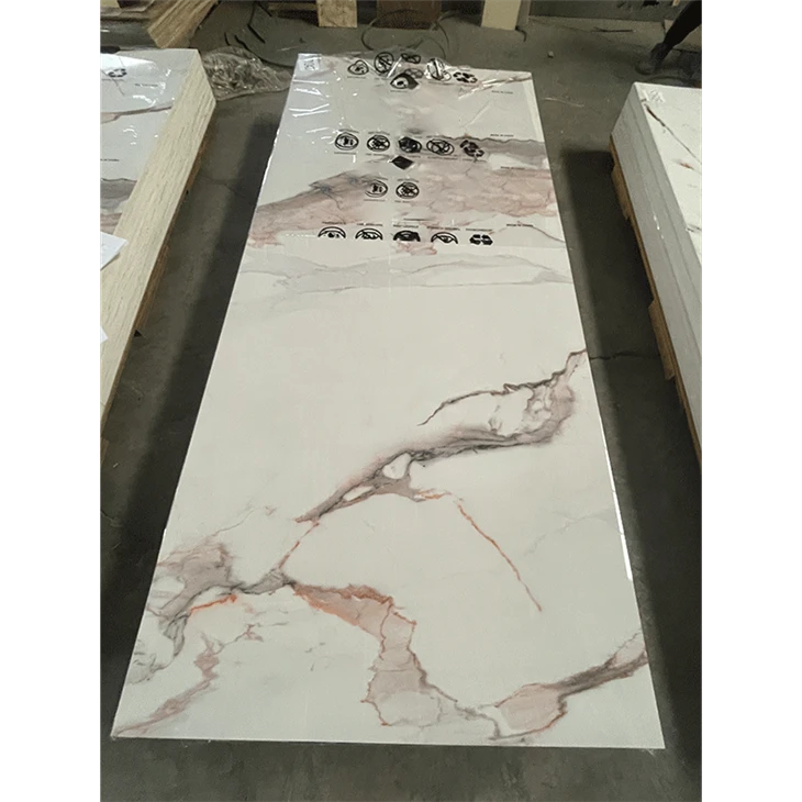 Fast Delivery Embossed PVC Marble Sheet