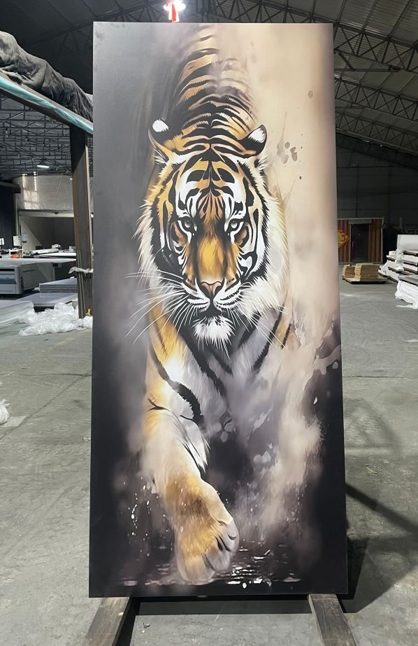 Glossy 3D 5D Printing Pvc Marble Sheet best