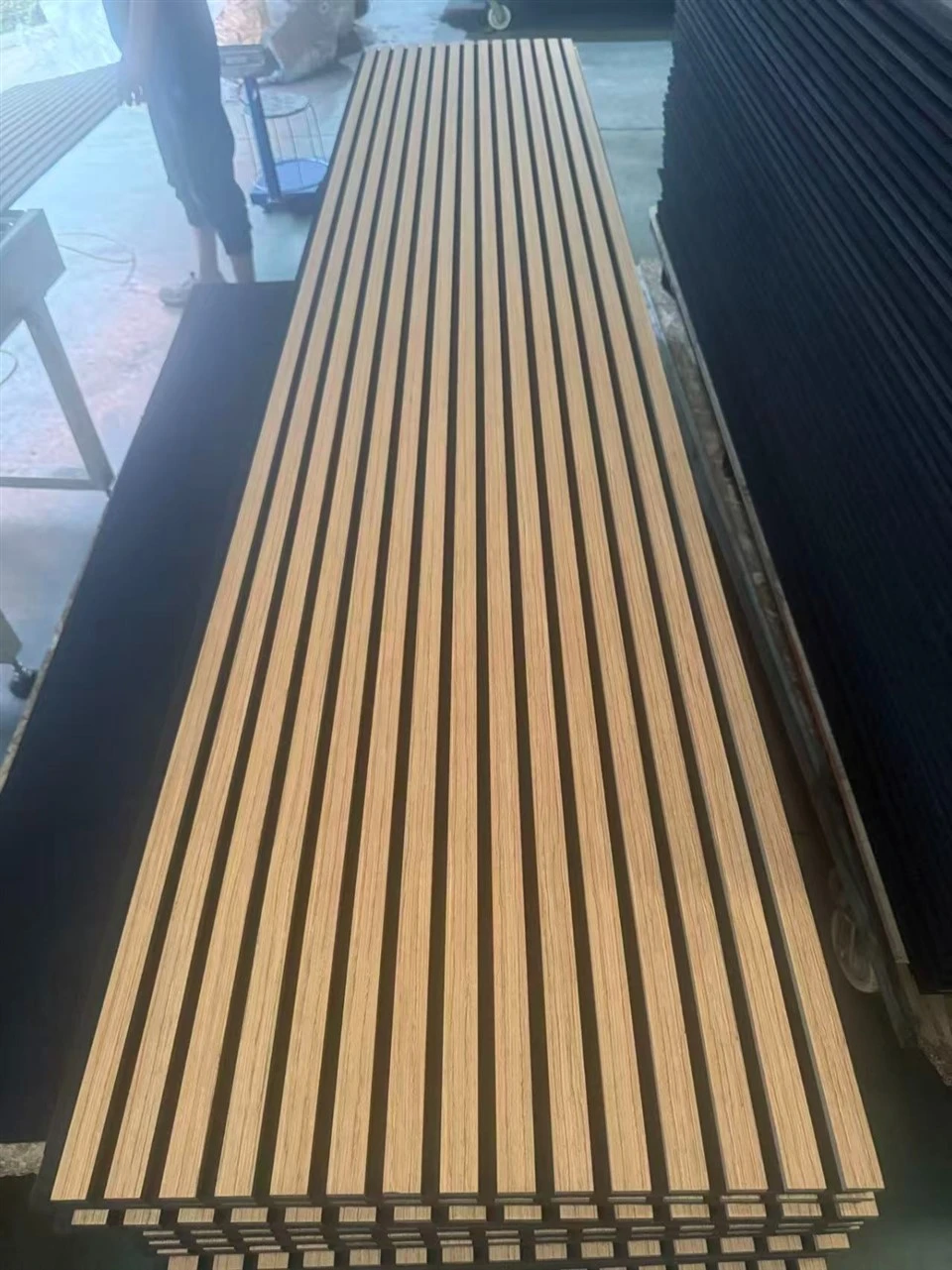 Wooden Slat Akupanel Acoustic Wall Panel suppliers